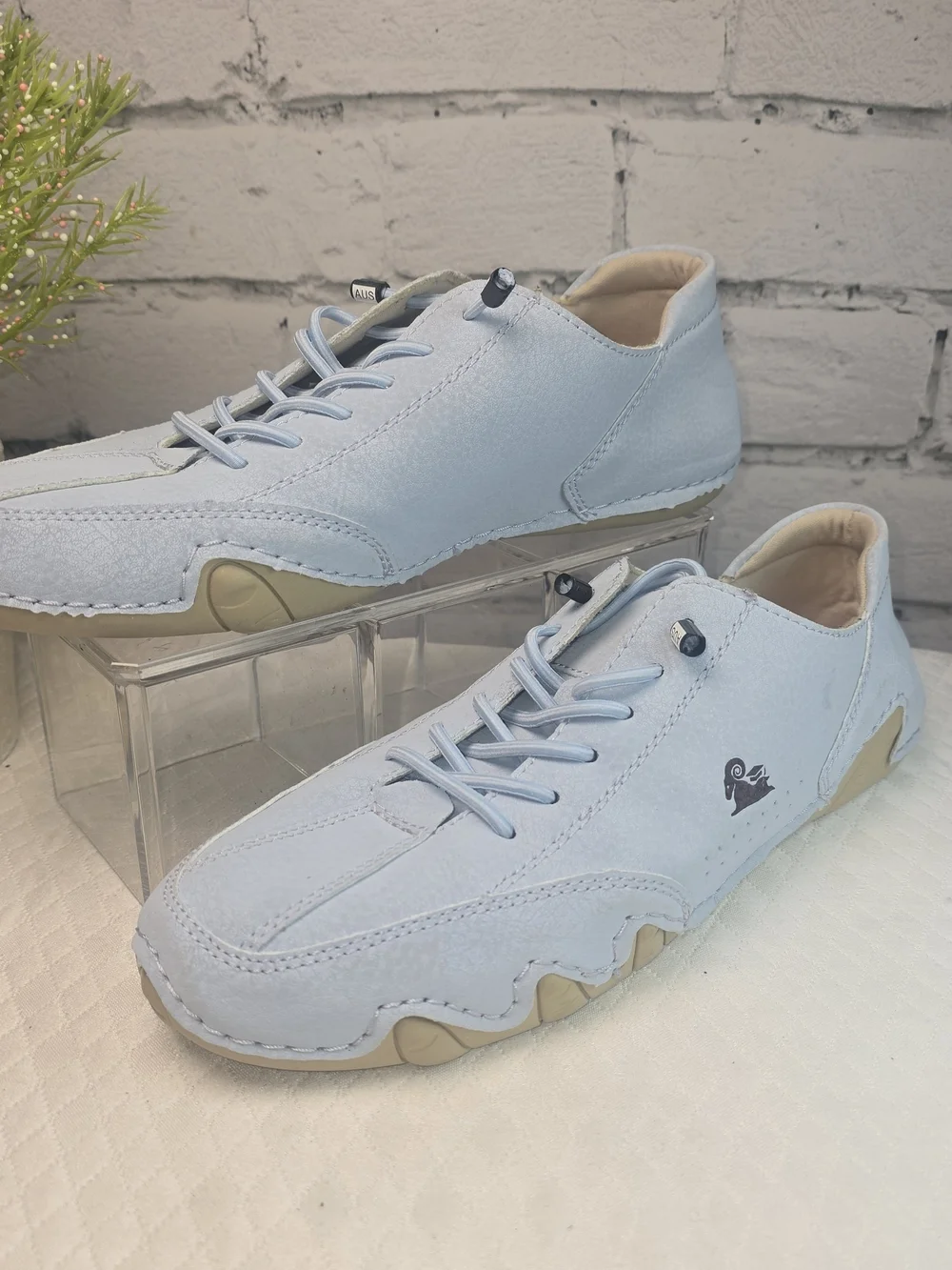 DBECK BAREFOOT-STYLE BECK VOGLBECK BECK SHOE BABY BLUE LIGHTWEIGHT MENS 41